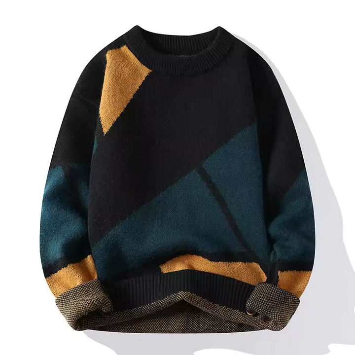 LuxeThread - O-Neck Pullovers Warm Knit Sweater