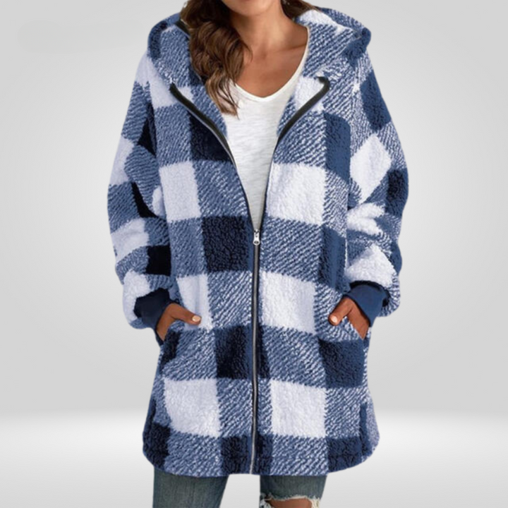 Mary - Cozy Plaid Jacket