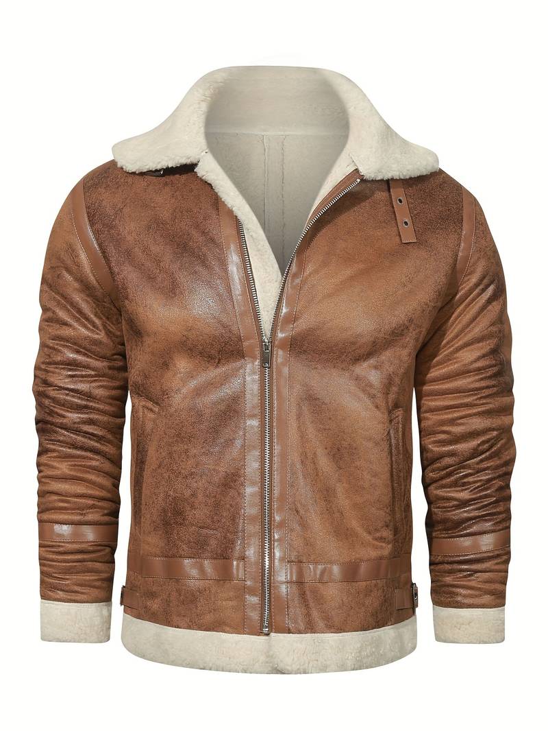 Durham – Leather Winter Jacket