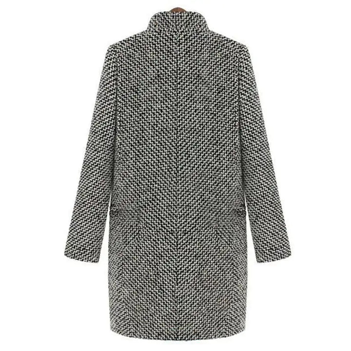 Emily - Elegant Long Wool Overcoat