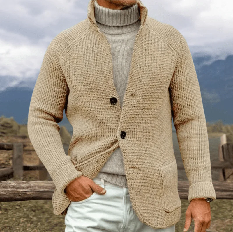 Bradford™ - Cardigan Rugged Knit Pattern