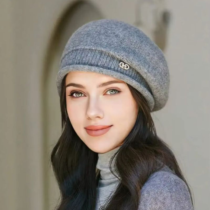 Perle Haut - Fleece-Lined Knit Beret