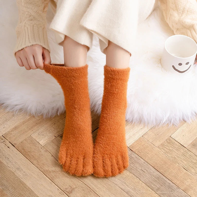 Toe-tally Cozy Fleece Socks