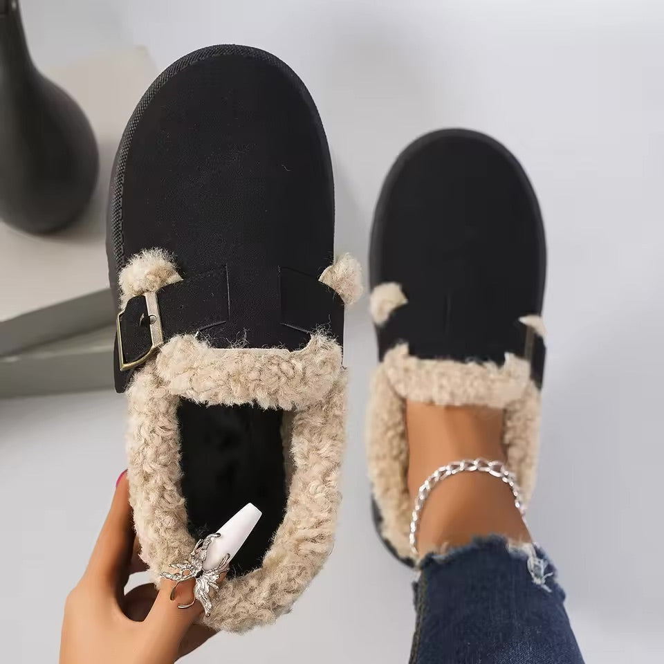 Skye - Fluffy Slip-ons