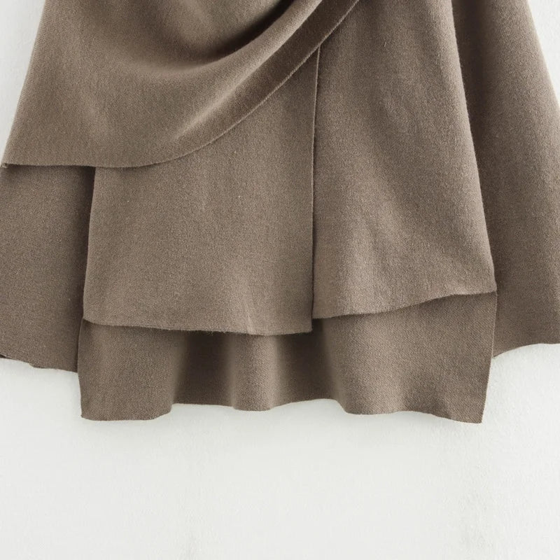 L'essence drapée - sculpted draped coat