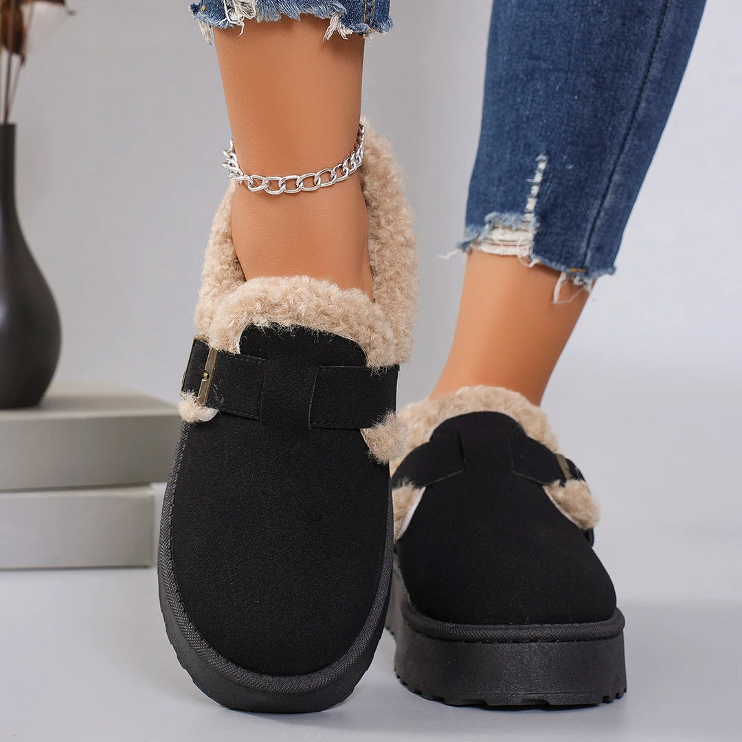 Skye - Fluffy Slip-ons