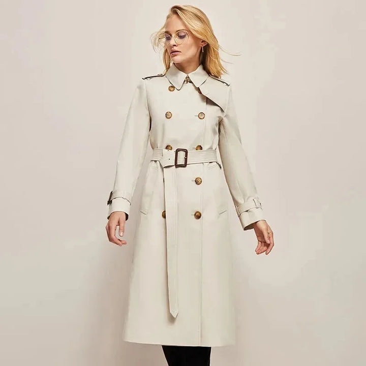 Estelle - Stylish Trench Coat Women