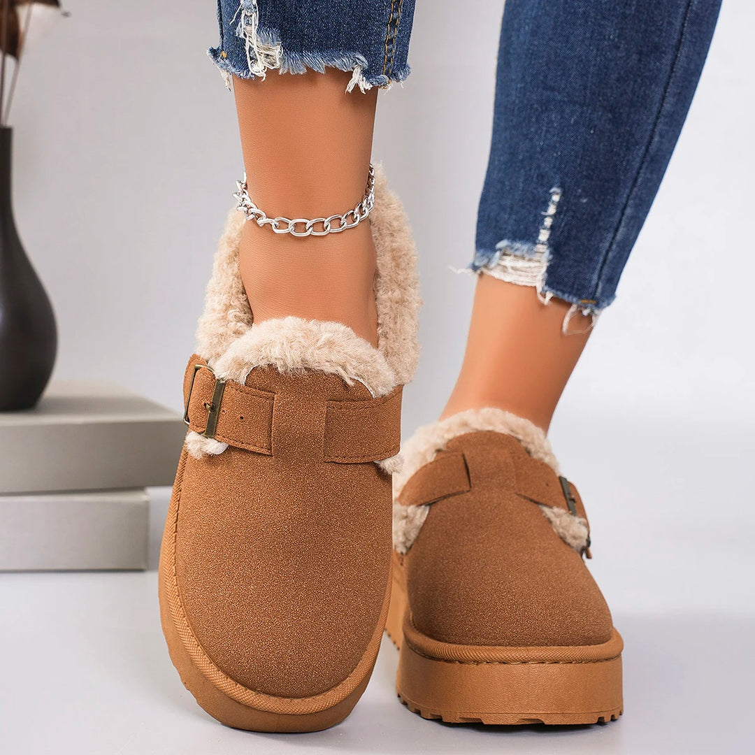 Skye - Fluffy Slip-ons