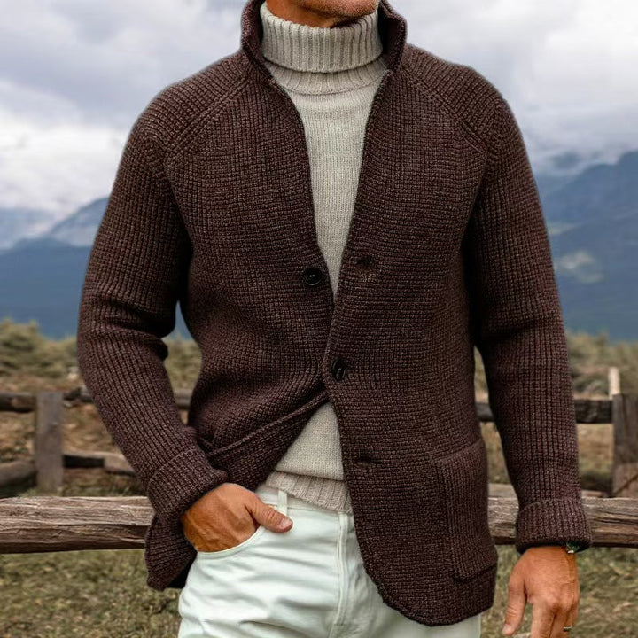 Bradford™ - Cardigan Rugged Knit Pattern