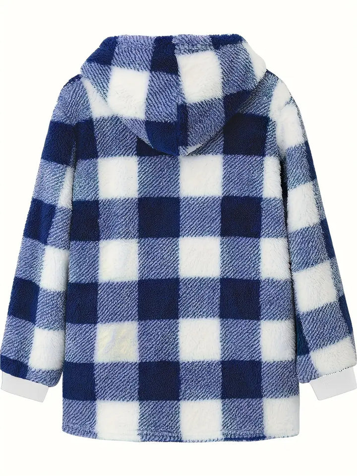 Mary - Cozy Plaid Jacket