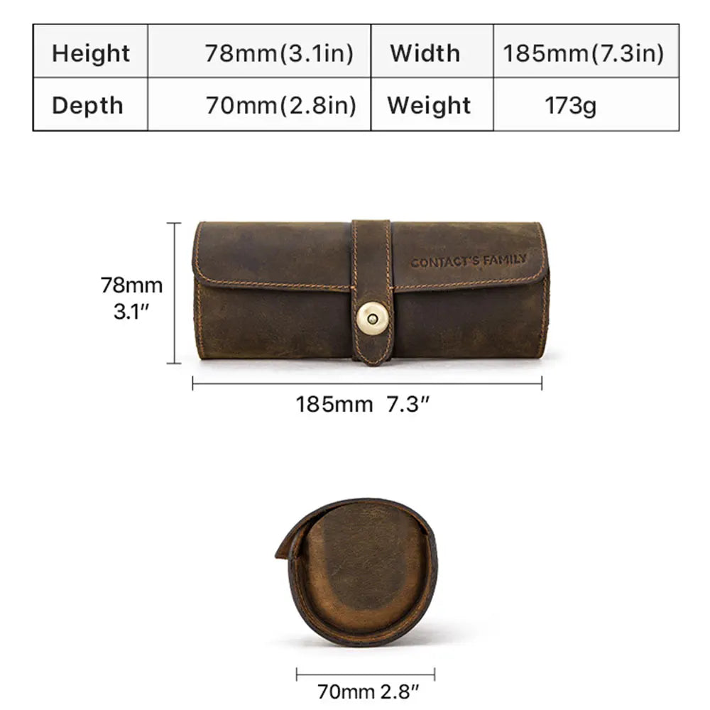 RL - Elite Leather Watch Case