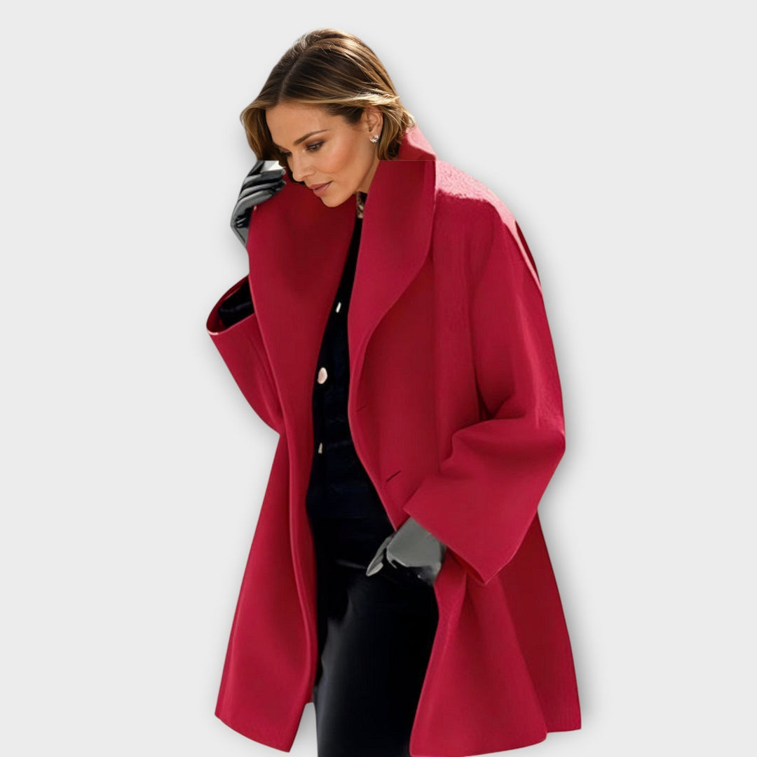 Emily - Classy Windproof Wool Coat