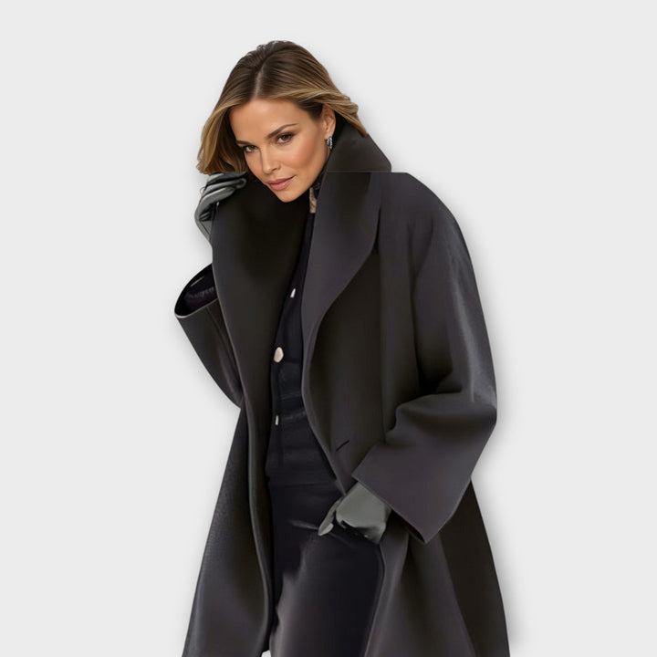 Emily - Classy Windproof Wool Coat