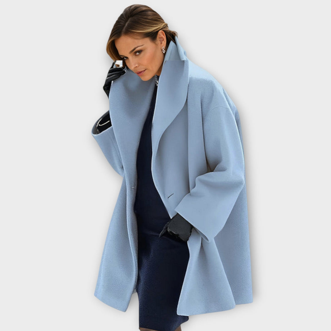 Emily - Classy Windproof Wool Coat