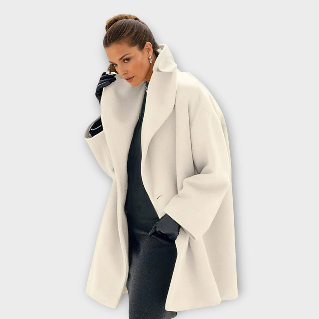 Emily - Classy Windproof Wool Coat