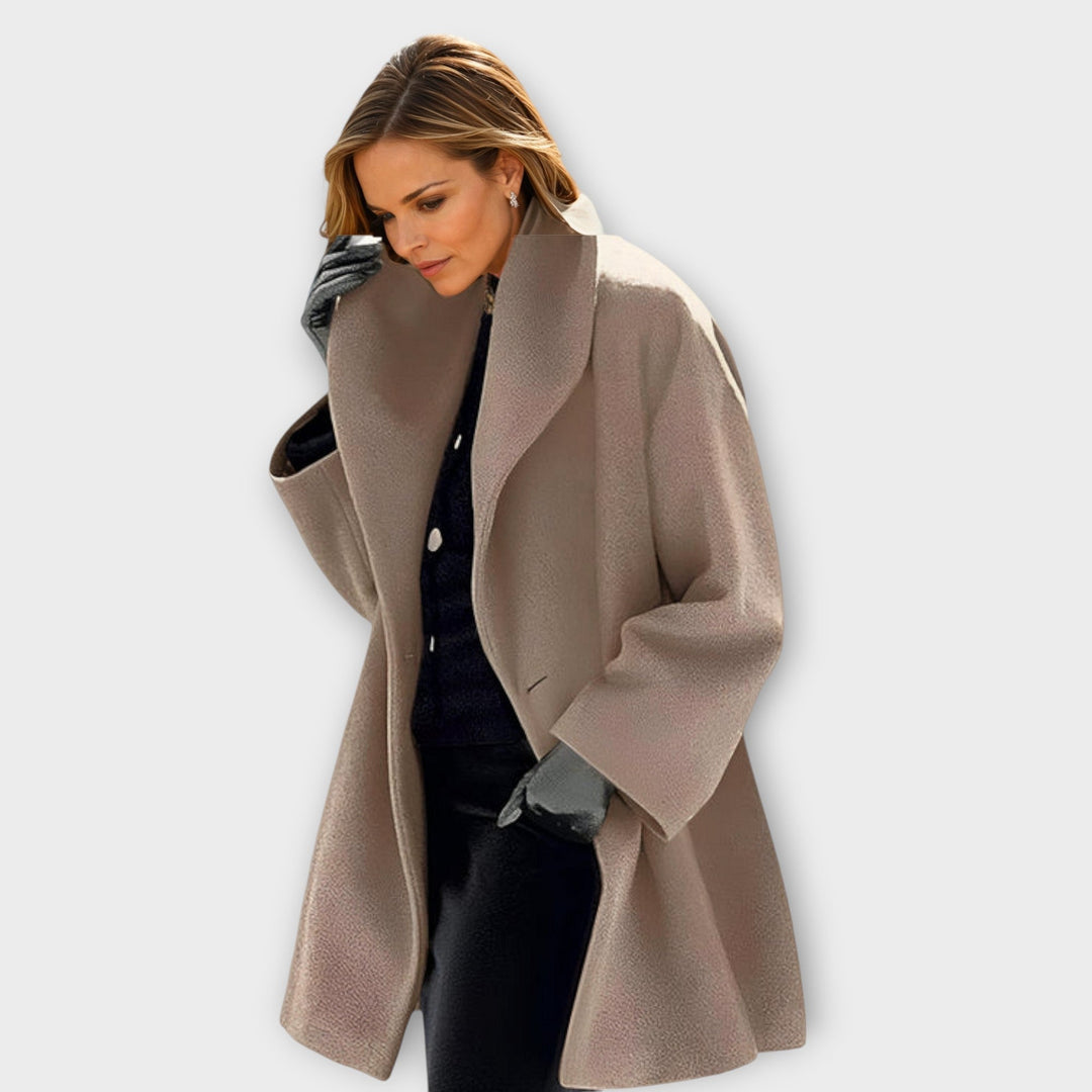 Emily - Classy Windproof Wool Coat