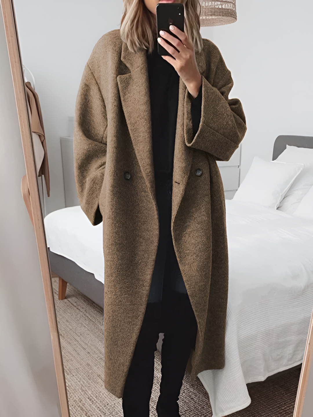 Ophelia - Oversized Wool Blend Coat